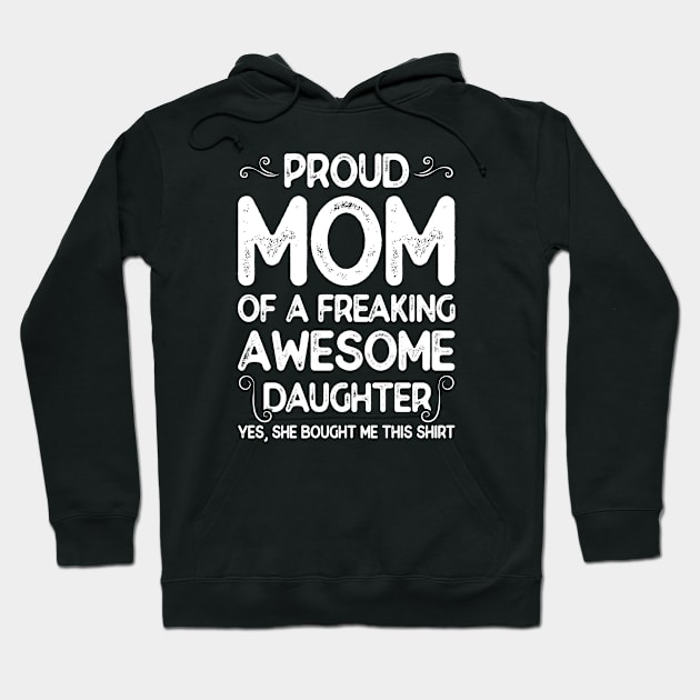 Funny Mother Daughter Shirt Hoodie by PixelArt